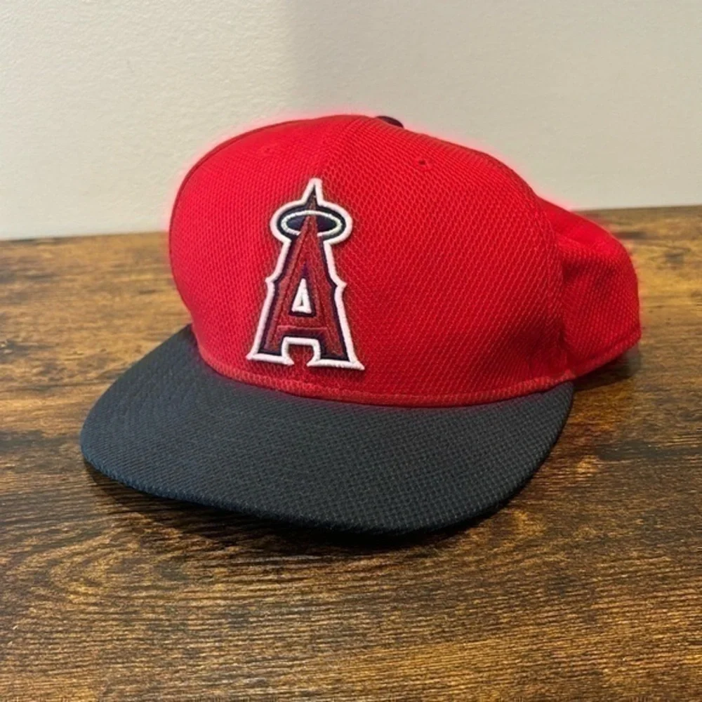 NEW ERA Los Angeles Angels fitted baseball cap 59FIFTY size 7 3/8